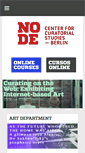 Mobile Screenshot of nodecenter.org